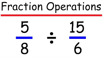 How to Add, Subtract, Multiply, and Divide Fractions - Math Review