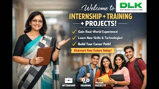 Welcome to Internship + Training + Projects – #dlksoftwaresolutions