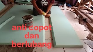 tutorial sambung busa kuat dan cepat