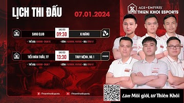 [Trực Tiếp] Thiên Khôi_SangClub vs Xi Măng | Solo Random | BLV DũngVT | 07/01/2024