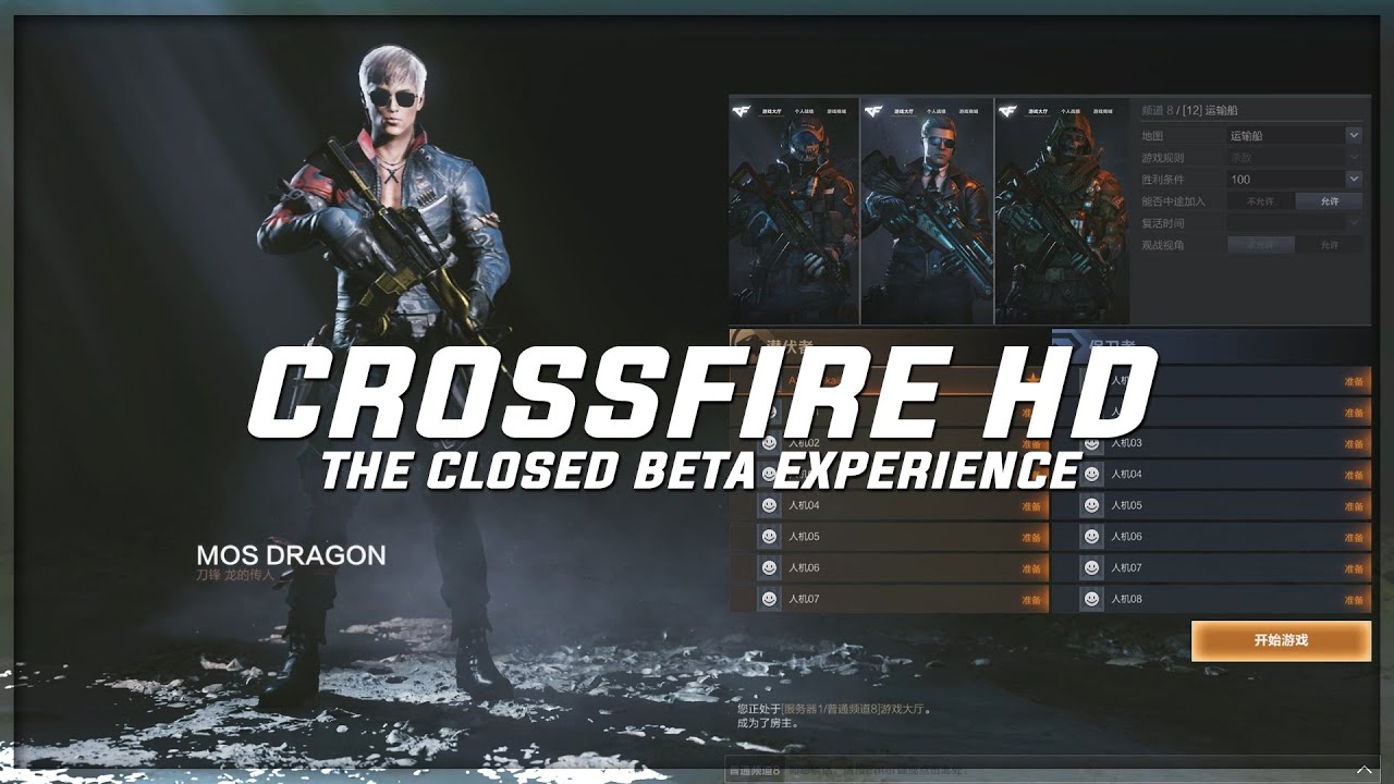 CROSSFIRE HD : THE CLOSED BETA EXPERIENCE