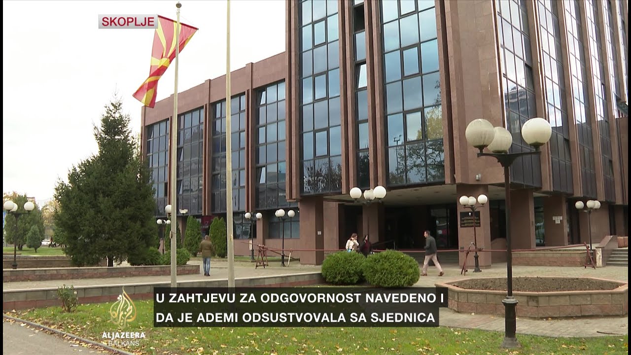 المجلس القضائي لمقدونيا الشمالية بشأن إقالة رئيس المحكمة العليا