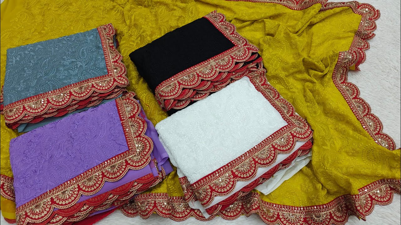 दिल को छू जाएगी आज की साड़ी की वीडियो Fancy Party Wear Instagram Trending Sarees #saree #cod #new