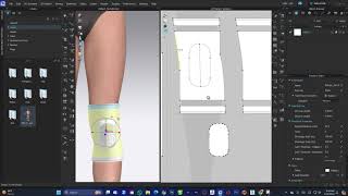 Crafting a Knee Protector in CLO 3D: From Concept to Reality! |Class 18| #clo3d #1million #1k