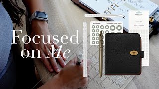 August Plan with Me Setup in My Mulberry A6 | Focused on Me 