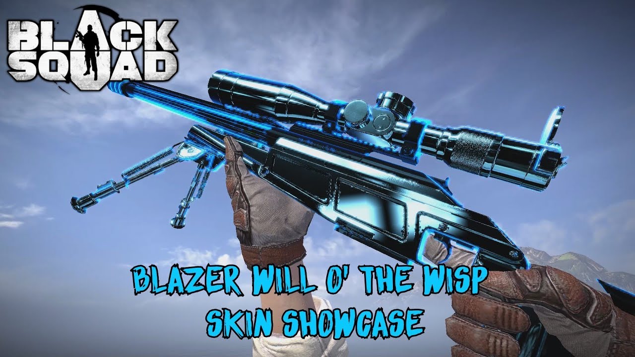 BLAZER R93 (WILL O' THE WISP) SKIN SHOWCASE | BLACK SQUAD