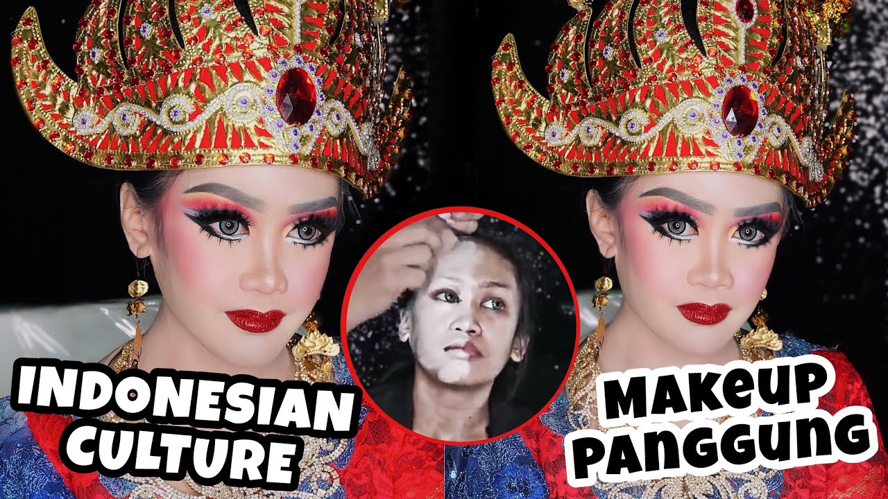 AMAZING !! INDONESIAN STAGE MAKEUP TUTORIAL YouTube