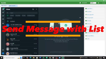 How to Send WhatsApp Message With List Button To Contacts in WaCRM By FRQ TOOLS
