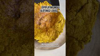 Zayıflatan unsuz glütensiz lavaş #zayıflama #lavaştarifi #glutenfree #glutensiz #yeşilmercimek
