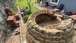 Taş Fırın - Kara Fırın - Pizza Fırın Yapımı 1.Bölüm (How to Build Wood Fired Brick Pizza Oven)