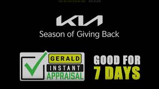 Through December 31st at Gerald Kia Of North Aurora, bring us your trade!