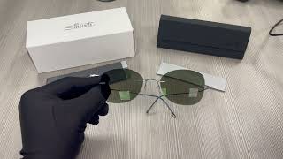 Silhouette Eyegles Tma Must Collection Chis 5515 Rimless Optical Frame