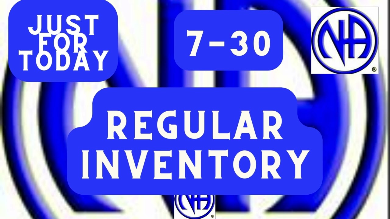 Regular Inventory - 7-30 
