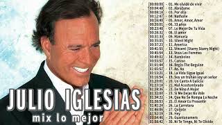 JULIO IGLESIAS Grandes Sxitos Sus 20 Mejores Canciones   80s 90s Grandes Exitos Baladas Romanticas