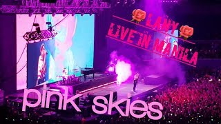 LANY - pink skies (Manila, Philippines 2018)