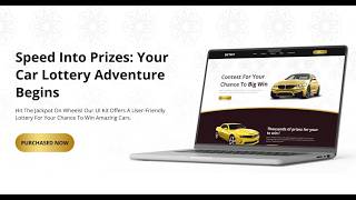 🎟️ Launch Your Lottery Website Fast, Lottery Website designs | BetBit UI Kit 💰🔥 screenshot 4