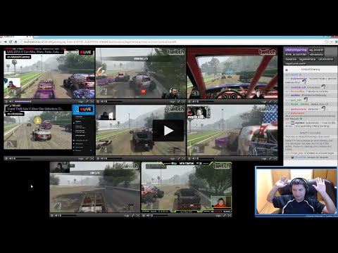 GTA V "Carrera de super youtubers" 8 Streams :)