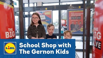 The Gernons Kids Go School Shopping 🛒🍌🍓 | The Big Save