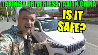 I Took an Autonomous Taxi in China (But is it SAFE?) 你敢坐吗