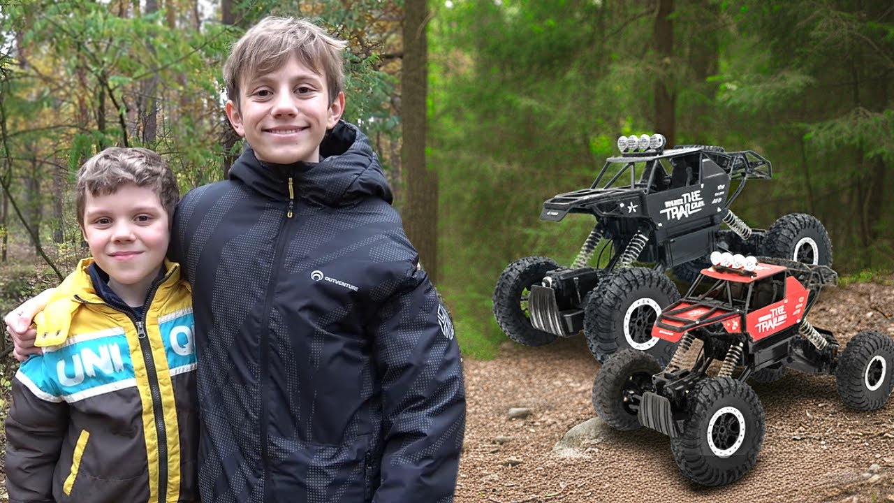 Off-road cars and forest racing with Danik and Nikita | Off-road
