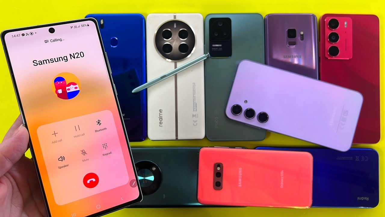 Incoming + Outgoing Call | Which Phones Is Ringing ⁉️⁉️Search Call | Outgoing Call Samsung Note 20 