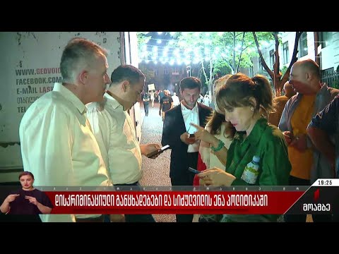 დისკრიმინაციული განცხადებები და სიძულვილის ენა პოლიტიკაში