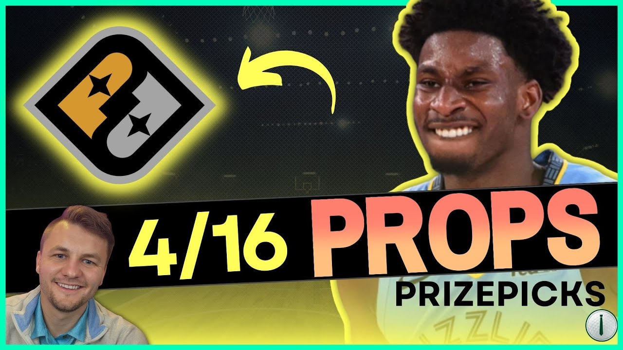 Player Prop Picks / Bets [PRIZEPICKS] for SUNDAY, April 16th 2023 - YouTube
