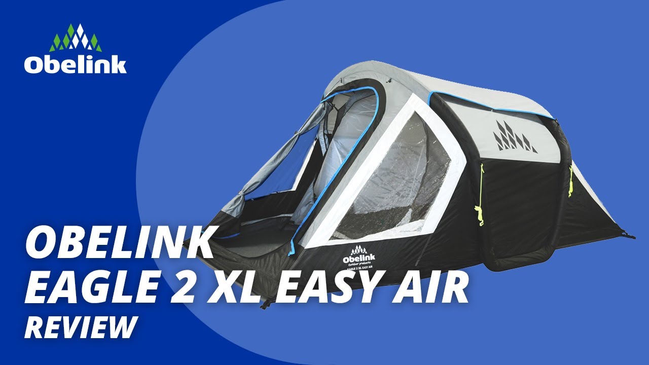 2 XL Easy Air Review | 2-pers opblaasbare tent | Obelink - YouTube