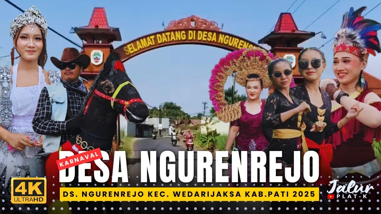 KARNAVAL NGURENREJO 2025 || MEMPERINGATI HAUL KI AGENG SINGO PADU