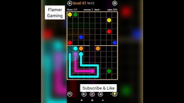 Flow Free || Hourglass Pack || 9x12 || Level 41 To 50 Gameplay