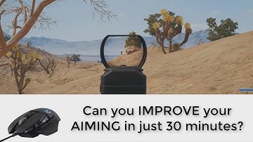 Improve your aiming skills in just 30 minutes? A scientific experiment