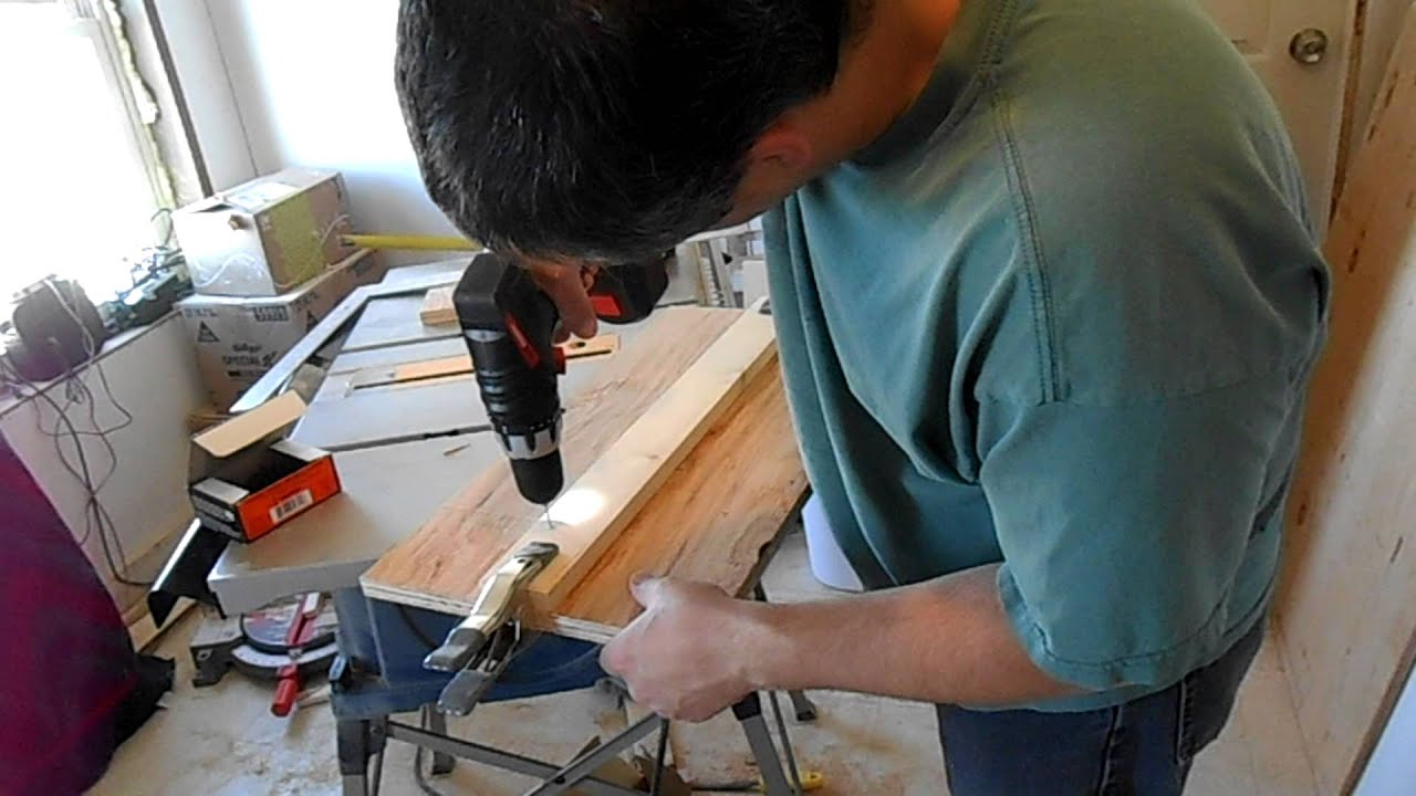 Cutting Laminate Countertops - YouTube