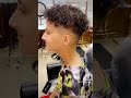 Boy’s hair perm & hair cut