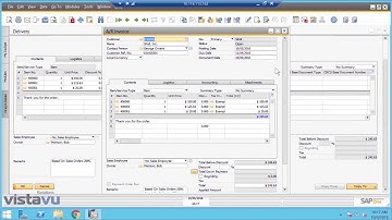 SAP Business One Sales Order Process Order to Cash