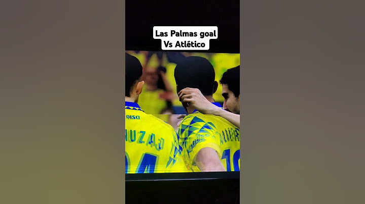 Las Palmas goal Vs Atlético Madrid. #laliga #fl25 #laspalmas #atleticomadrid #spanishfootball #goal