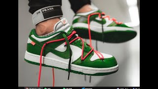 Off-White x Dunk Low 'Pine Green' CT0856 100