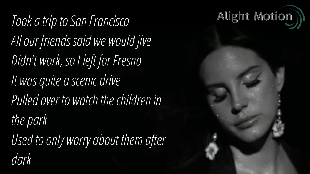 lana del rey looking for america lyrics YouTube