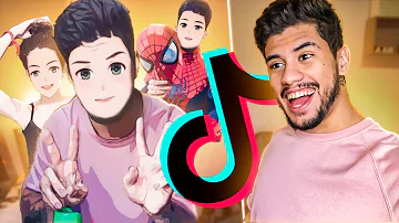 Como virar anime no TikTok?