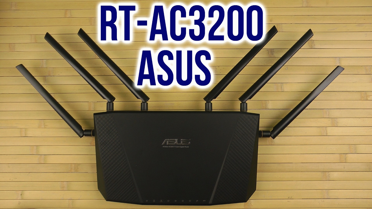  New Распаковка Asus RT-AC3200