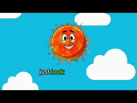 Hello Shining Sunbeams! I'm the Sun ☀️ Let's Embark on a Radiant Adventure Together! 🚀✨ #kids