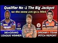 KKR vs SRH Dream11 Prediction |LIVE🔴| Dream11 Team Of Today Match | SRH vs KKR Dream11 Prediction