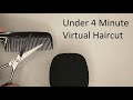 ASMR Quick Under 4 Minute Haircut (No Talking)
