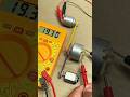 dc motor generate current #dcgenerator #dcmotor