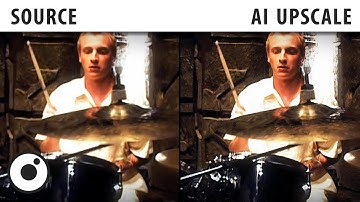 Comparison: In Flames - Cloud Connected (SD➡4K)