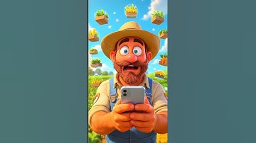 He Runs 10 Farms With Just His Phone #shorts