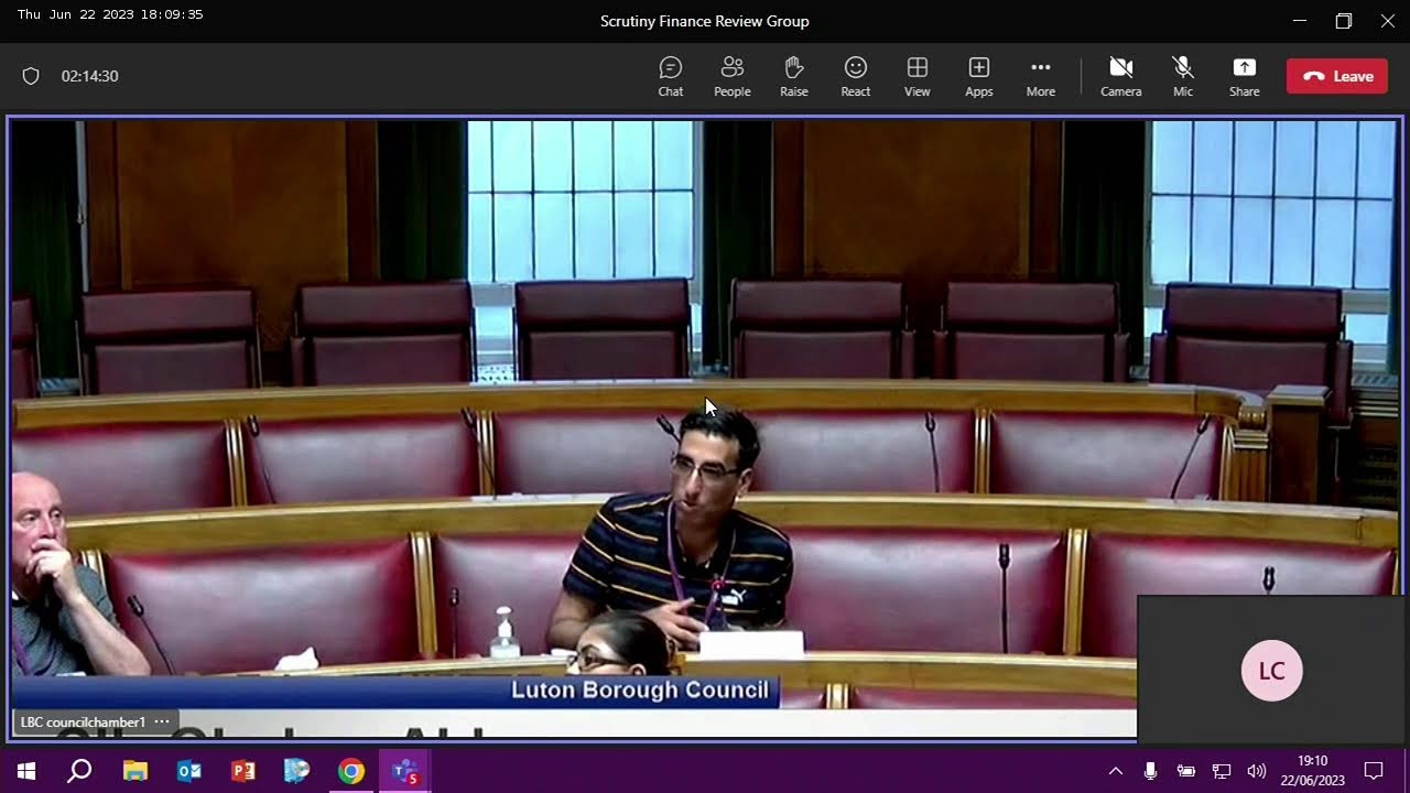 Scrutiny Finance Review Group Meeting - 22 June 2023