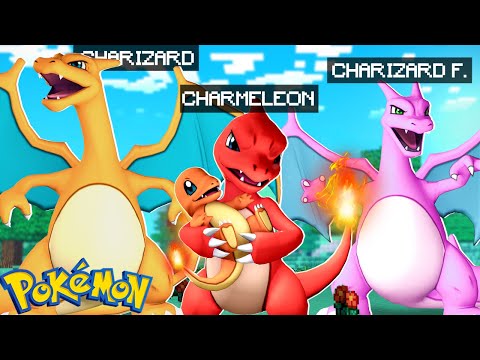 Pokémon: Artista cria Charizard (e família Char) tipo água