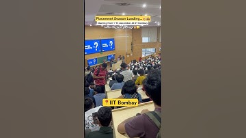 Guess the highest package in IITB this year #placement #iitbombay #iit