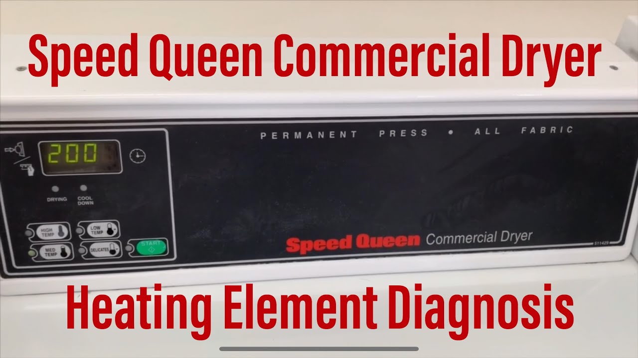 Speed Queen Dryer DC5000WE – Home Appliance Service Inc