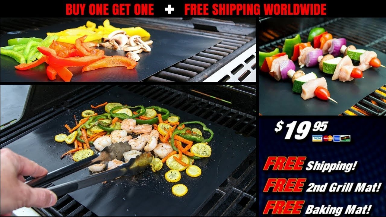 Cooktop BBQ Grill mat YouTube